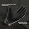 COOLJOB Touchscreen Utility Work Gloves for Men Breathable Cooling Safety Gloves for Camping Gardening Hiking Running and Driving Lightweight and Flexible Black Small