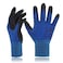 DEX FIT Nylon Work Gloves FN320 3D Comfort Fit Power Grip Lightweight Breathable Touchscreen Gardening Yard Work Warehouse Delivery Driver Gloves Blue 9 L 3 Pairs