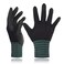 DEX FIT Premium Nylon Nitrile Work Gloves FN320 3 Pairs 3DComfort Stretchy Fit Firm Grip Thin Lightweight Durable Breathable Cool Machine Washable Black 11 XXL