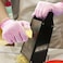 Evridwear Cut Resistant Gloves Food Grade Level 5 Kitchen Safety Protection Small Pink