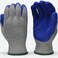 G & G F PRODUCTS Rubber Latex Coated Work Gloves Crinkle Pattern Flexible Grip Durable Cotton Knit Heavy Duty Protective for Construction Warehouse Gardening Industrial Mens Small 12 Pairs