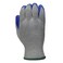 G & G F PRODUCTS Rubber Latex Coated Work Gloves Crinkle Pattern Flexible Grip Durable Cotton Knit Heavy Duty Protective for Construction Warehouse Gardening Industrial Mens Small 12 Pairs