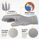 JM-FUHAND JMFUHAND UltraThin PU Coated Safety Work Gloves 12 Pairs Grey Medium Unisex