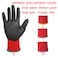 JM-FUHAND JMFUHAND UltraThin PU Coated Safety Work Gloves 12 Pairs Red Large