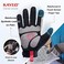 KAYGO Work Gloves For Men KG125M Mechanic Utility Work Gloves for All Purpose Excellent Grip Heavy Duty Improved Dexterity Touch Screen XLarge