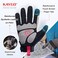 KAYGO Work Gloves For Men KG125M Mechanic Utility Work Gloves for All Purpose Excellent Grip Heavy Duty Improved Dexterity Touch Screen XLarge