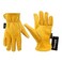 Kim Yuan Winter Warm Work Gloves 3M Thinsulate Lining Perfect for GardeningCuttingConstructionMotorcycle 1 Pair XL YELLOW