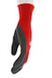 MCR Safety N9680XXL Ninja Flex Work Gloves 15 Gauge Nylon Shell with Latex Coated Palm and Fingertips RedGray 2XLarge 1Pair