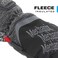 Mechanix Wear ColdWork FastFit Winter Work Gloves with Elastic Cuff Wind and Water Resistant Fleece Insulated Touch Capable Winter Gloves For Mild Cold Weather BlackGray XLarge