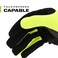 Mechanix Wear HiViz FastFit Gloves HighVisibility Work Gloves Breathable For Construction Durable Touchscreen Compatible HiViz Yellow Small