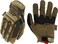 Mechanix Wear MPact Work Gloves with Secure Fit Work Gloves with Impact Protection and Vibration Absorption Safety Gloves for Men Brown XLarge