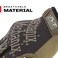 Mechanix Wear The Original Work Glove with Secure Fit Synthetic Leather Performance Gloves for MultiPurpose Use Durable Touchscreen Capable Safety Gloves for Men Brown Medium