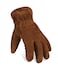 OZERO Work Gloves Winter Insulated Snow Cold Proof Leather Glove Thick Thermal Imitation Lambswool Extra Grip Flexible Warm for Working in Cold Weather for Men and Women BrownLarge