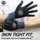 LIO FLEX Safety Work Gloves with Touchscreen Fingers 3 Pairs Thin Lightweight Working Gloves Ideal for Warehouse Workers Delivery Drivers Nitrile Foam Coated Grip Gloves for Women and Men Black S