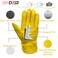 SKYDEER Premium Full Wild Elkskin Leather Winter Work Gloves 2 Pairs Cold Weather Durable Breathable AntiSlip Grip for Truck Driving and Labor Use SD8683TL