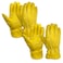 SKYDEER Premium Full Wild Elkskin Leather Winter Work Gloves 2 Pairs Cold Weather Durable Breathable AntiSlip Grip for Truck Driving and Labor Use SD8683TL