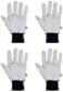 Custom Leathercraft 2006 Cotton Canvas Gloves with Gripper Dots Black
