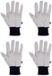 Custom Leathercraft 2006 Cotton Canvas Gloves with Gripper Dots Black