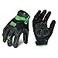 Ironclad mens Medium Impact Work Gloves Black Medium Pack of 1 US