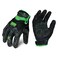 Ironclad mens Medium Impact Work Gloves Black Medium Pack of 1 US