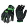 Ironclad mens Medium Impact Work Gloves Black Medium Pack of 1 US