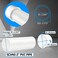Boltigen 2inch White PVC Pipe End Cap Plug 6PCS PVC Pipe Plug Socket Fitting Adapter Connector for Building PVC Furniture DIY Garden Shelf Schedule 40