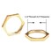 Joywayus 12 Female Thread Brass Pipe Fitting Hex Lock Nut for Plumbing fixed Pack of 10