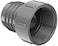 Spears Manufacturing Spears 1435 Series PVC Tube Fitting Adapter Schedule 40 Gray 34 Barbed x NPT Female