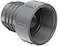 Spears Manufacturing Spears 1435 Series PVC Tube Fitting Adapter Schedule 40 Gray 34 Barbed x NPT Female