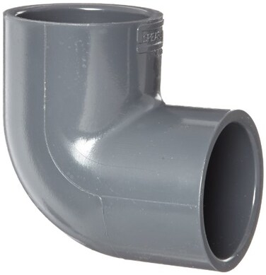 Spears Manufacturing Spears 806 Series PVC Pipe Fitting 90 Degree Elbow Schedule 80 2 Socket