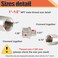 Drinsalys 1 Male x 12 Male NPT Threaded Reducing Nipple Pipe Fitting Adapter Heavy Duty 304 Stainless Steel Hex Nipple Reducer Straight Connector Pipe Adapter 112