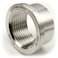 AdaptorMount 1 NPT Female Weld Bung 304 Stainless Steel Stepped Threaded Fitting OD 15 with Thick Top Head Flange OD 17 OneWay Tapered Thread for Custom WeldOn Installs