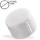 Lakesstory 112 Inch FNPT Female Pipe Thread Plastic Pipe End Cap 112 PVC Threaded Pipe Cap PVC Pipe Fittings 1 12 Inch End Cap Sch 40 PVC Threaded Plug for Home Sewer Plumbing Water Line White
