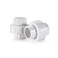 VYH 114 PVC Union Coupling Pipe Fitting114 PVC Slip Union Schedule 40 PVC AdapterSocket x Socket builtin EPDM ORing White 2 Pack