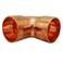 HVAC Premium 118 Inch HVAC Outer Dimension 1 Inch Plumbing Inner Dimension 45 Degree Copper Pressure Elbow For Plumbing HVAC 999 Pure Copper 5 Pack