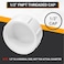 Lakesstory 12 Inch PVC Pipe End Cap Sch 40 PVC Fitting Female Threaded Plug Pack of 1