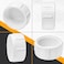 Lakesstory 12 Inch PVC Pipe End Cap Sch 40 PVC Fitting Female Threaded Plug Pack of 1