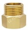 EZ-FLUID 1PK EZFLuid 34 FHT X 12 MIP Male Garden Hose Adapter Connector CouplingBrass Thread Garden Hose Threaded to Pipe Threaded Adapter Pipe Fitting