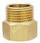 EZ-FLUID 1PK EZFLuid 34 FHT X 12 MIP Male Garden Hose Adapter Connector CouplingBrass Thread Garden Hose Threaded to Pipe Threaded Adapter Pipe Fitting