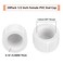 Lswteiz 20Pack 12 Inch Female PVC Pipe End Cap 12 Inch Female Threaded Plug Adapter SCH 40 PVC Pipe threaded Cap Fitting 12 PVC Pipe Female Plug Socket for Plumbing Water Line White