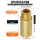 FULAIWANG 2pack Upgrade Brass Pipe Plumbing Extender Adapter with Rubber Oring 12 NPT Male x 12 NPT Female Pipe Fitting Seamless Leakproof Extender 181 Total Length 3