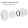 Lswteiz 2Pcs 114 PVC Union Coupling Pipe Fitting Socket x Socket 125Inch PVC Slip Union PVC Adapter Coupling Schedule 40 EPDM ORing White