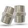 Drinsalys 2pcs 34 Male X 34 Male Pipe Hex Nipple 304 Stainless Steel MNPT Threaded Short Equal Connector Heavy Duty Straight Male Pipe Fitting Nipple Adapter 342pcs