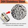 Drinsalys 2pcs 34 Male X 34 Male Pipe Hex Nipple 304 Stainless Steel MNPT Threaded Short Equal Connector Heavy Duty Straight Male Pipe Fitting Nipple Adapter 342pcs