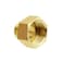 FRANKEVER 2PCS Brass Pipe Fitting 34 to 1 inch Adapter 34 NPT Male to 1 NPT Female Thread Reducer Adapter with Plumbers Tape DN20 to DN25
