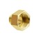 FRANKEVER 2PCS Brass Pipe Fitting 34 to 1 inch Adapter 34 NPT Male to 1 NPT Female Thread Reducer Adapter with Plumbers Tape DN20 to DN25
