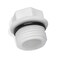 Lakesstory 34 Inch PVC Pipe End Cap Sch 40 MNPT Male Threaded Plug Pipe Fitting for Plumbing Water Line