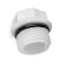Lakesstory 34 Inch PVC Pipe End Cap Sch 40 MNPT Male Threaded Plug Pipe Fitting for Plumbing Water Line