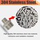 Drinsalys 34 Male x 12Male NPT Threaded Reducing Nipple Pipe Fitting Adapter Heavy Duty 304 Stainless Steel Hex Nipple Reducer Straight Connector Pipe Adapter 3412