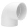 Lswteiz 4 Inch 90 Degree Elbow 2 Way Right Angle PVC Pipe Fitting Furniture Build Grade SCH40 Socket x Socket 4 PVC Fitting Connectors for DIY Shelf Garden Support Structure